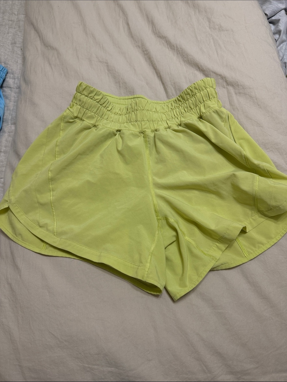 lululemon athletica Lime Green Women’s Athletic Shorts
